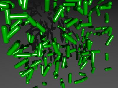 Bacteria 'Clump' Model