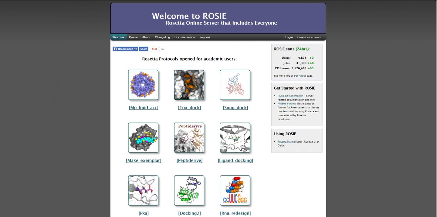 ROSIE Science Gateway