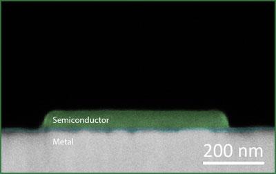 SEM of Plasmon Sensor