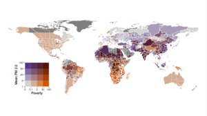 Figure 3. Mapping exposure to harm from air pollution