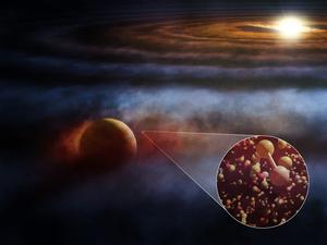 Chemical evidence of protoplanets