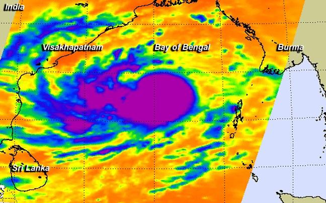 AIRS Image of Hudhud