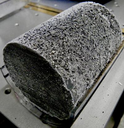 Deep-Frozen Sediment Core