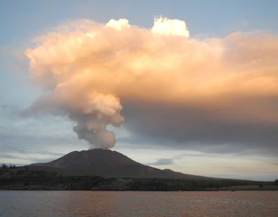 Volcano on Pagan