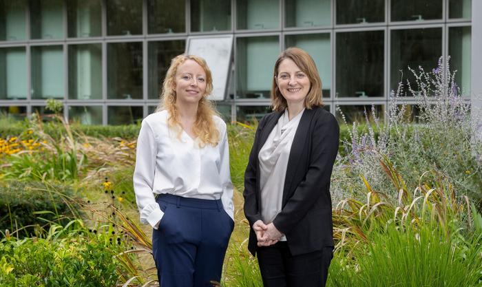 Scientists discover links between Alzheimer’s disease and gut microbiota. Pictured are Dr Stefanie Grabrucker and Professor Yvonne Nolan.