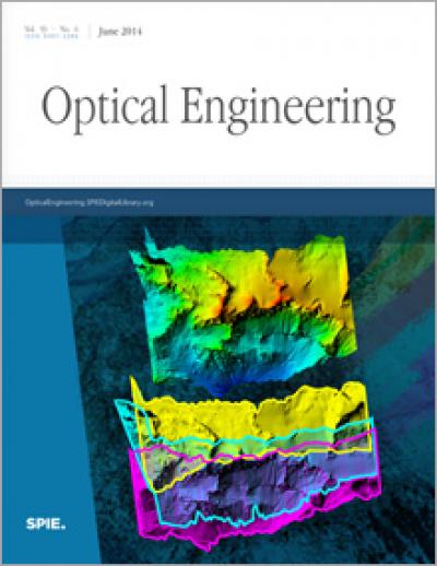 Cover of <i>Optical Engineering</i> Volume 53, Issue 6