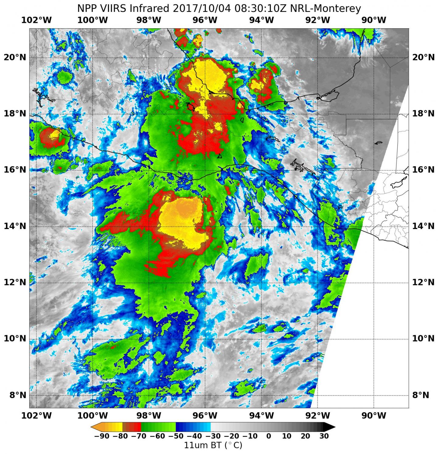 Suomi NPP Image of Ramon