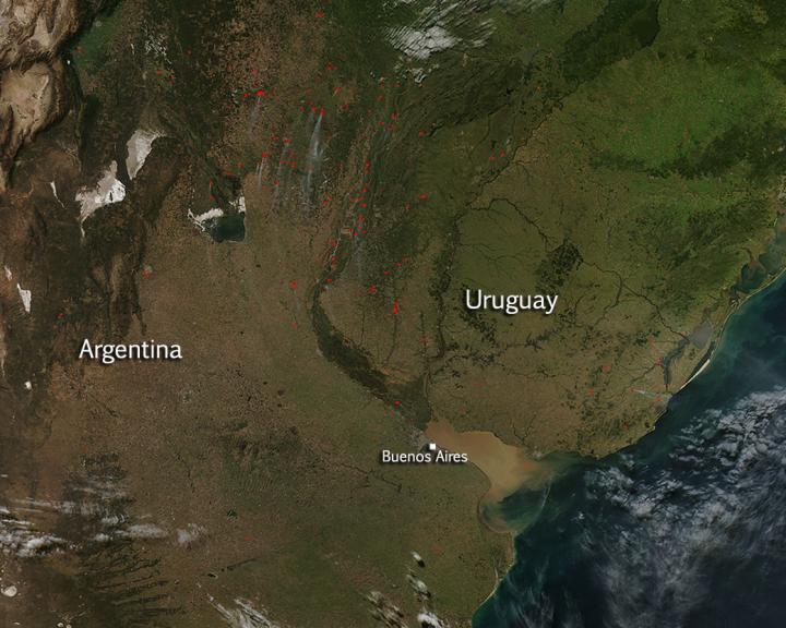 Argentina Fires 2025
