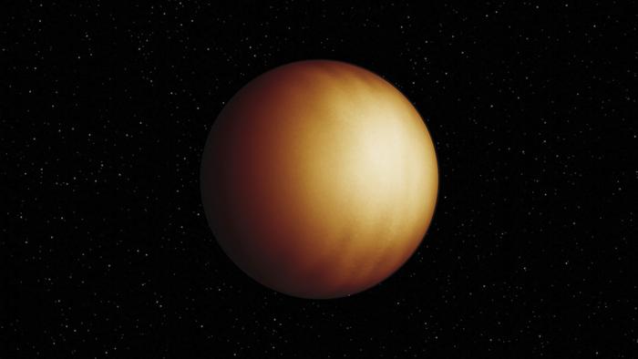 Artistic illustration of exoplanet WASP-18 b