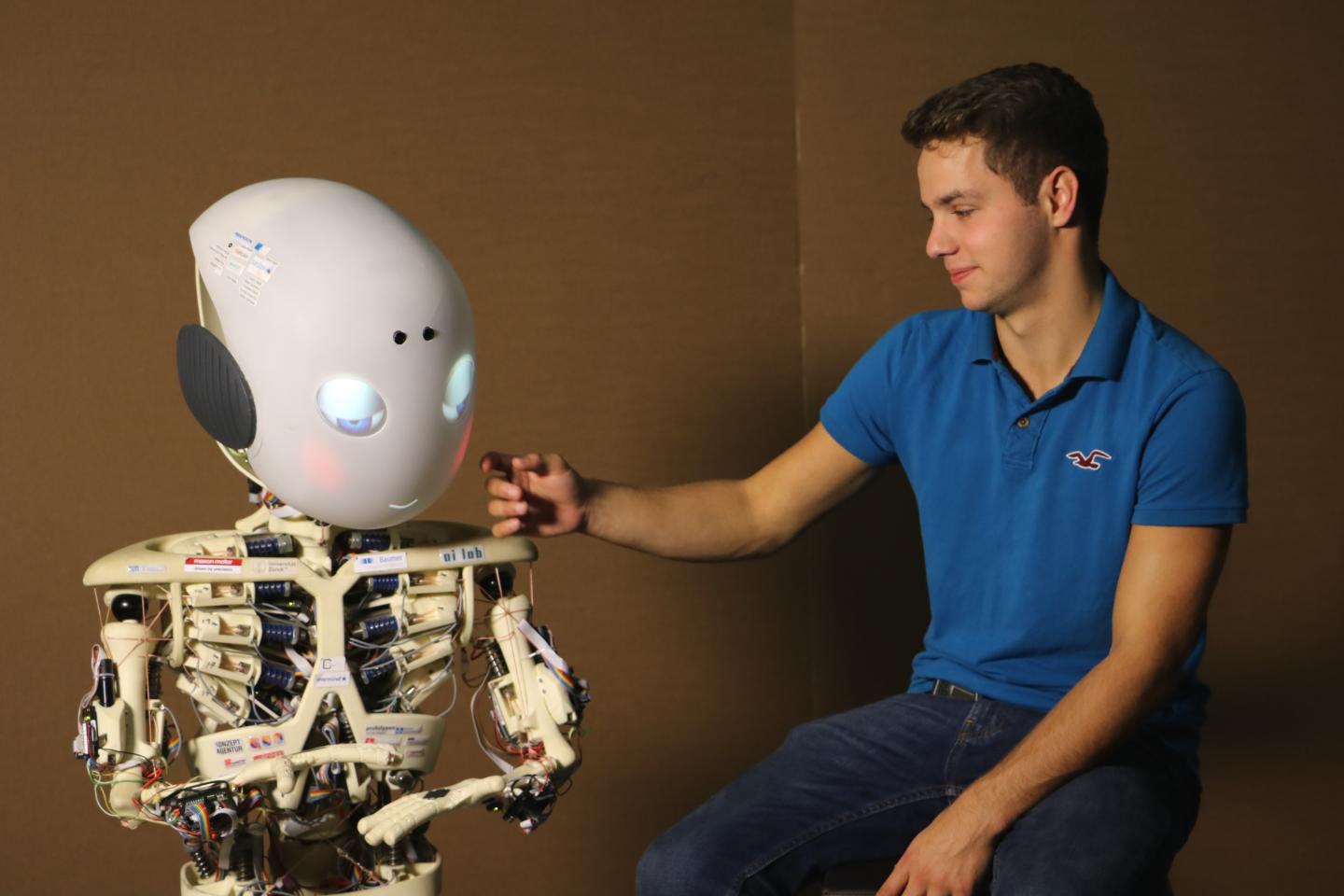 Interacting with Roboy Robot