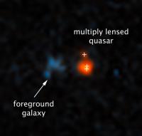 Hubble Image of Very Distant Quasar