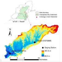 agricultural map runoff gage