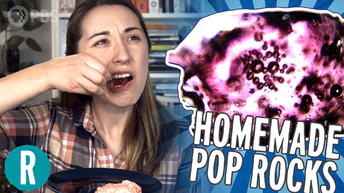 We made our own Pop Rocks®-style popping candy, so you don’t have to (video)