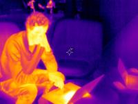 People and Surfaces Thermal Image