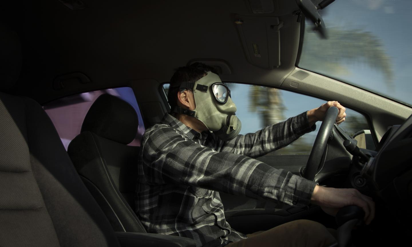 masked driver
