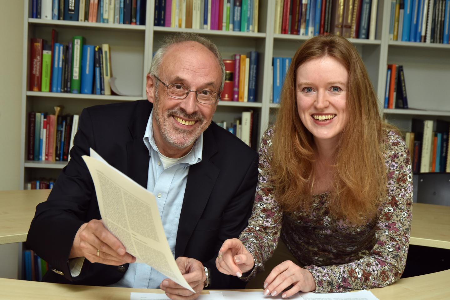 Dr. Maria Pavlova and Prof. Dr. Rainer Silbereisen