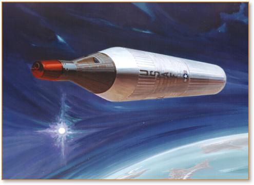 Artist's Depiction of Proposed Manned Orbiting Laboratory