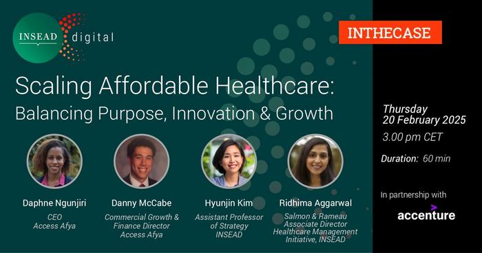 Scaling Affordable Healthcare: Balancing Purpose, Innovation & Growth