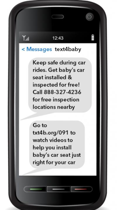 Text4baby Text Message