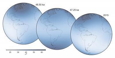 The Strength of the Geomagnetic Field at Earth's Surface
