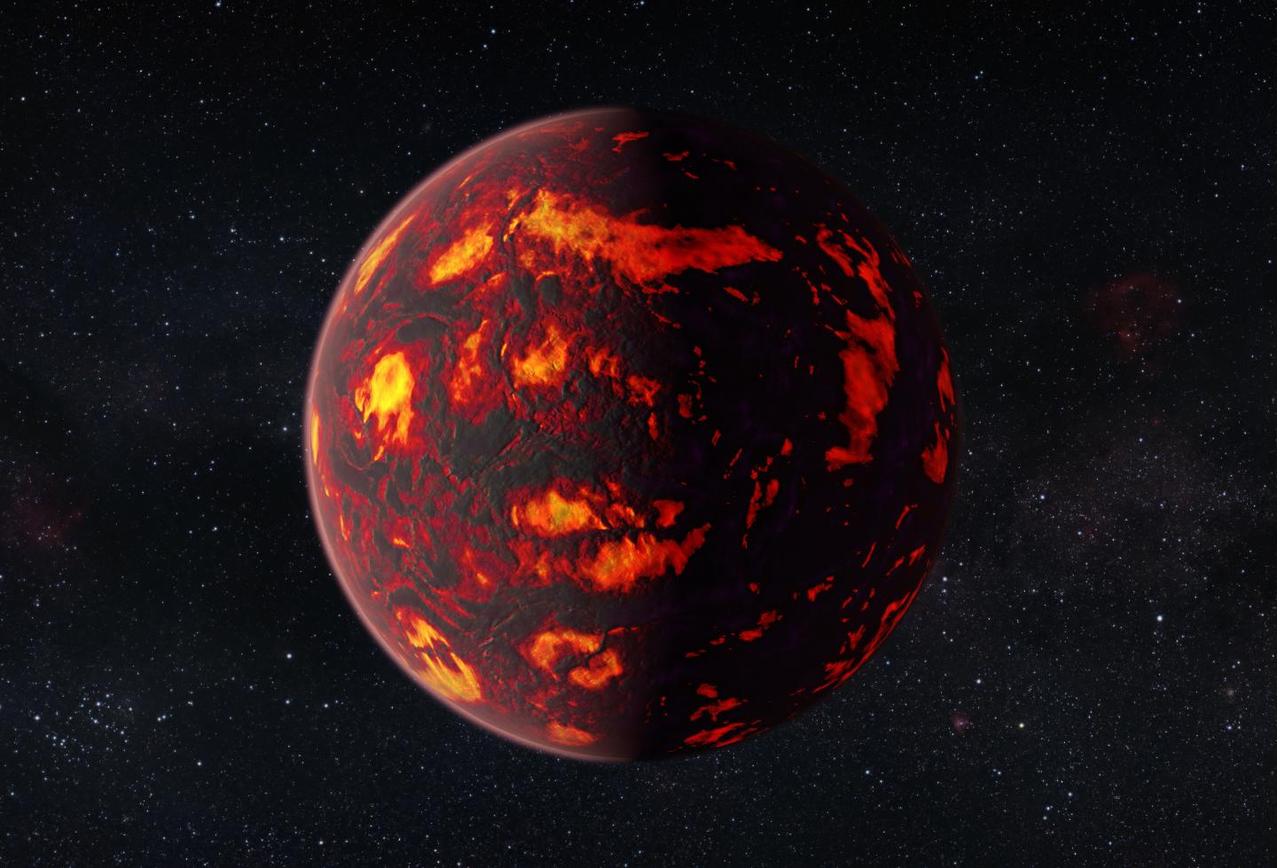 Artist's Impression of 55 Cancri e