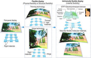 Schematic of display development