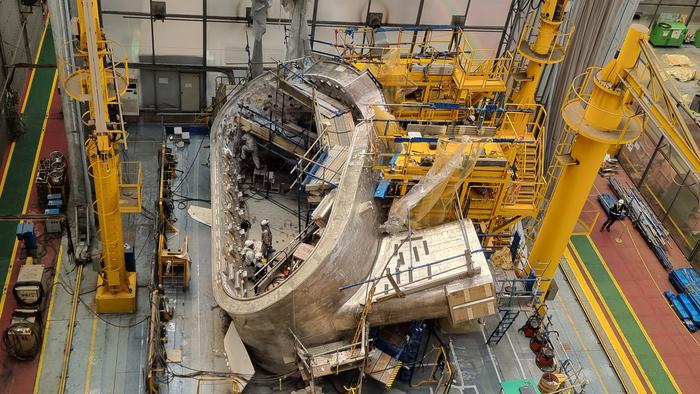 The assembly process of the ITER vaccum Vessel sector