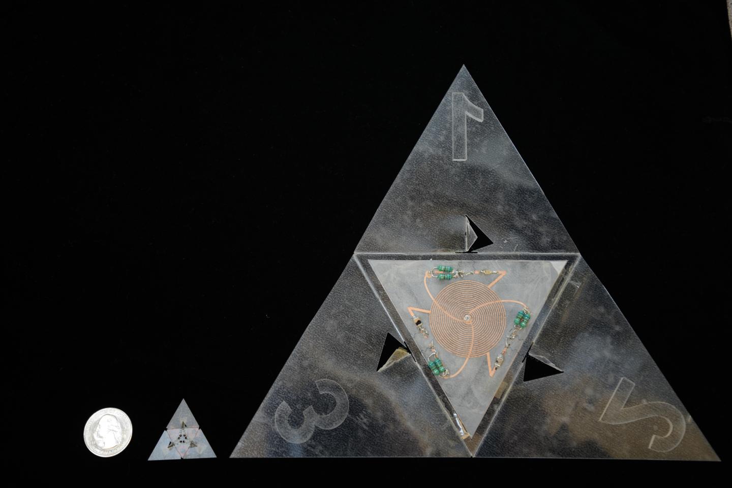 Wireless Folding Robots