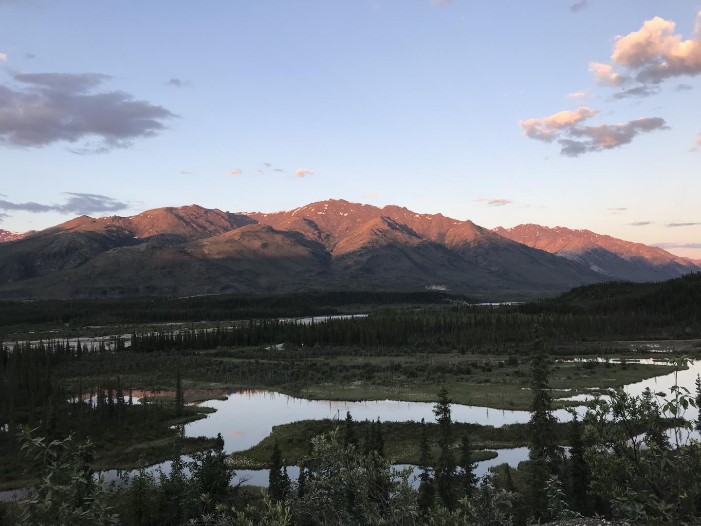 Northern Alaska Brooks Range solstice