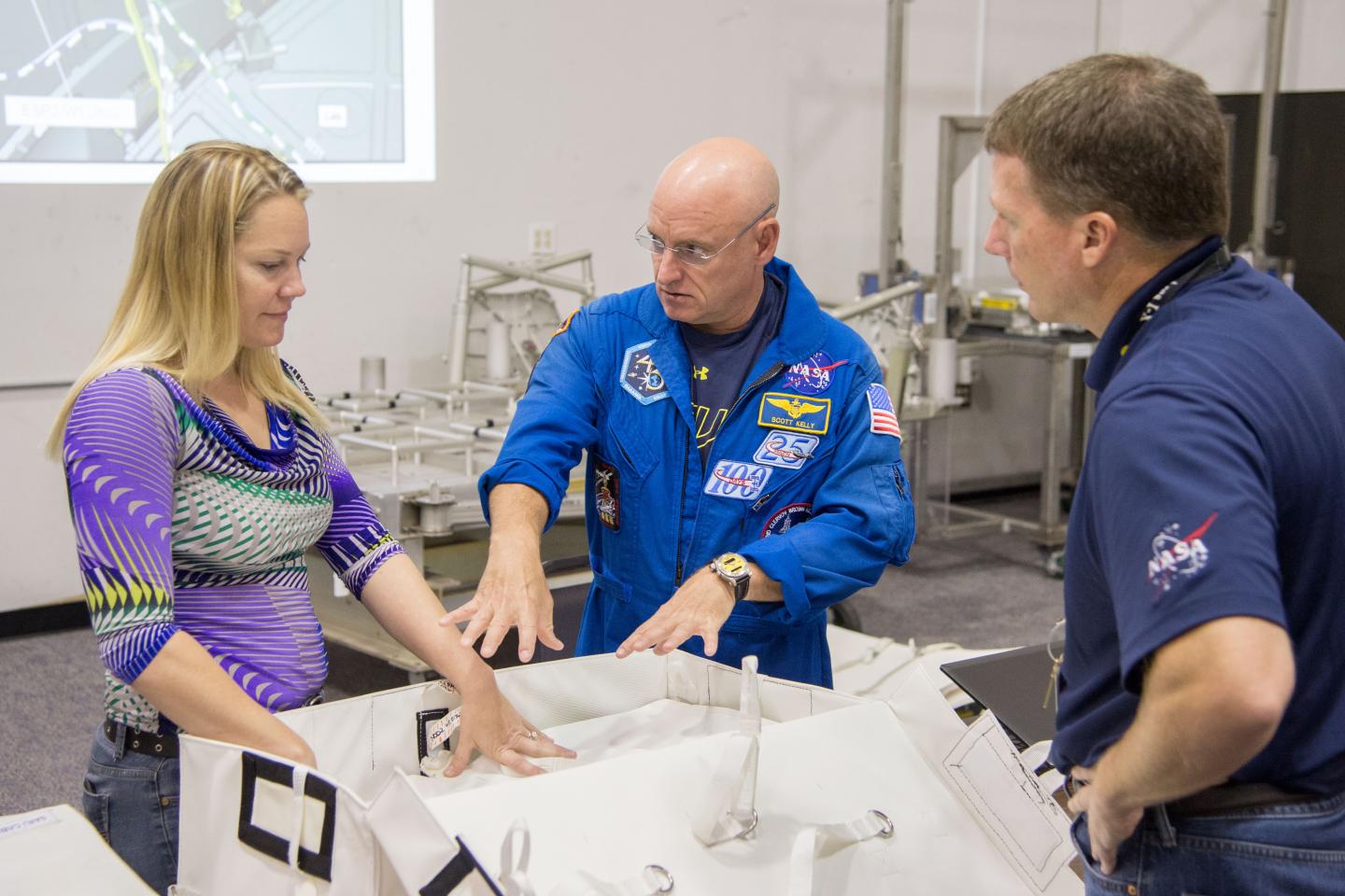 NASA Astronaut Scott Kelly and NASA Astronaut Terry Virts