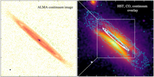 ALMA: Oph163131 disc