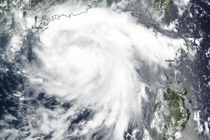 Suomi NPP image of Higos