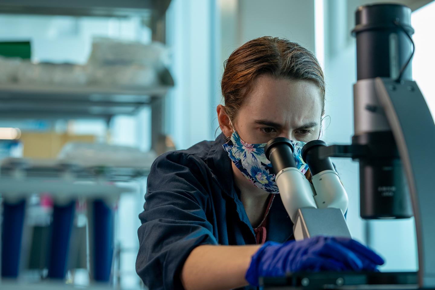 Kristen Rabbitt in Rice U's Correa Lab