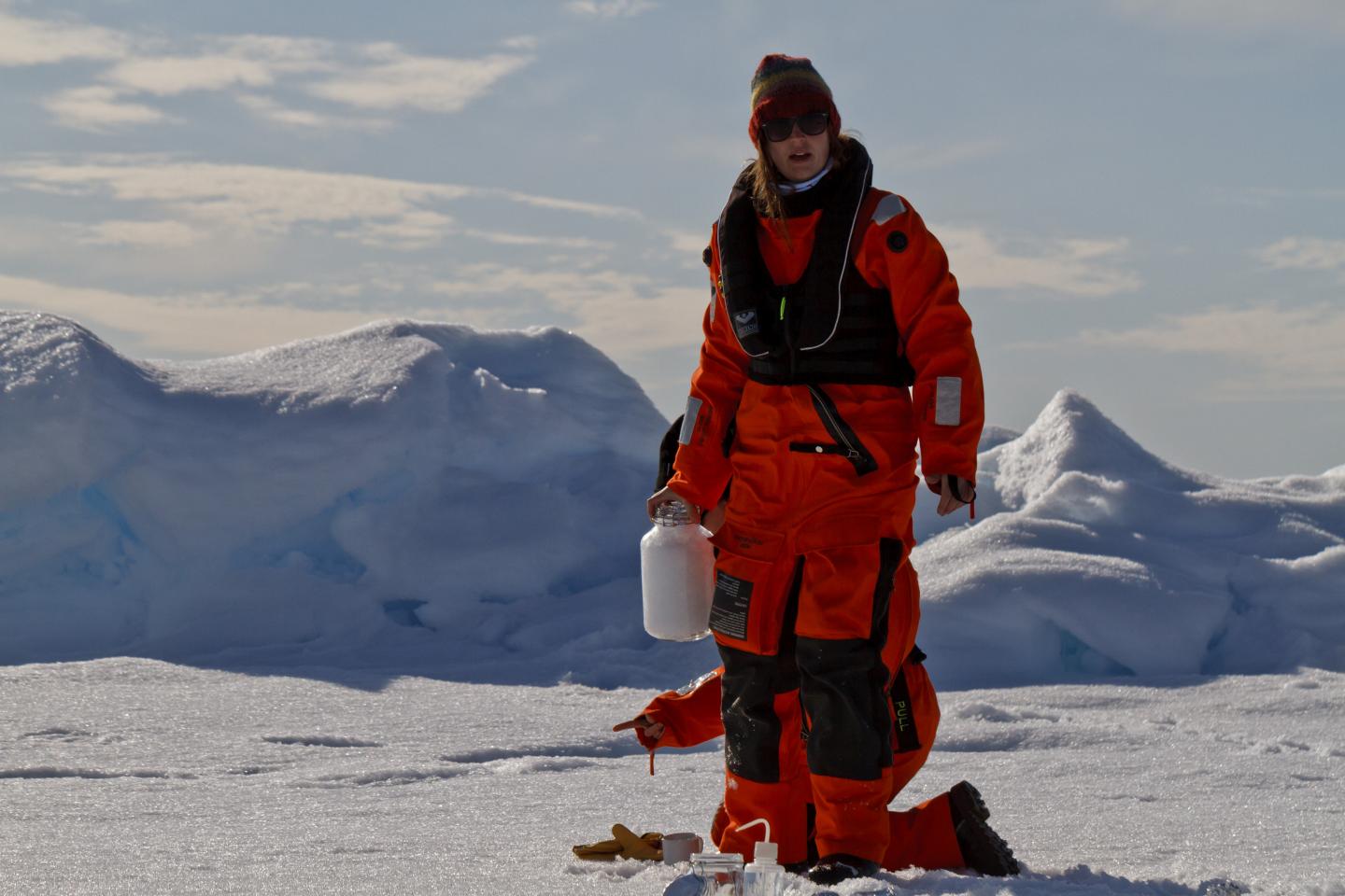 Microplastics in Arctic Snow Suggest Widespread Air Pollution (2 of 10)