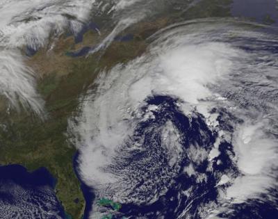 GOES-12 Image of 'Ida the Low'
