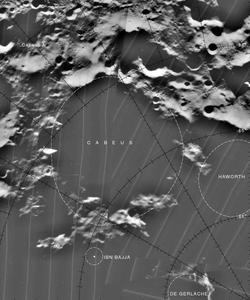 Cabeous Crater Lunar South Pole