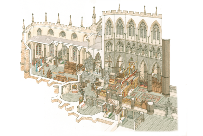 Reconstruction of Westminster Abbey