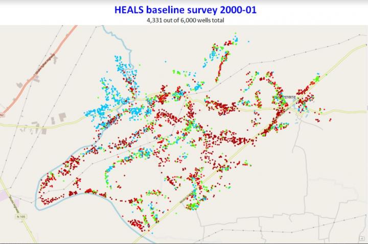 Figure 1A Changes in Wells Over Time