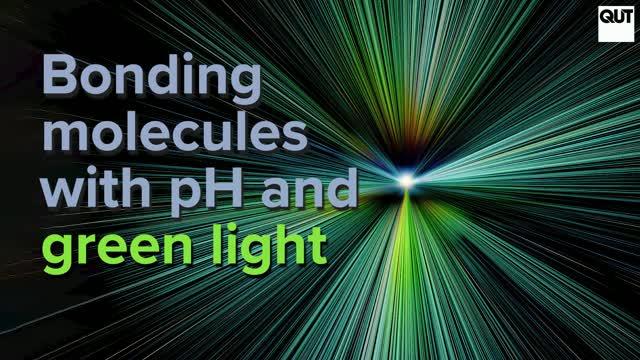 Forging Molecular Bonds with Green Light