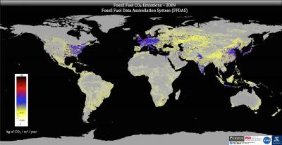 Global Fossil Fuel Carbon Dioxide Emissions