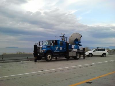 Doppler on Wheels by the Great Salt Lake