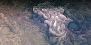 3D renders from JunoCam data