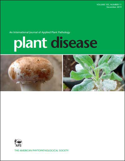 Plant Disease November Issue Cover