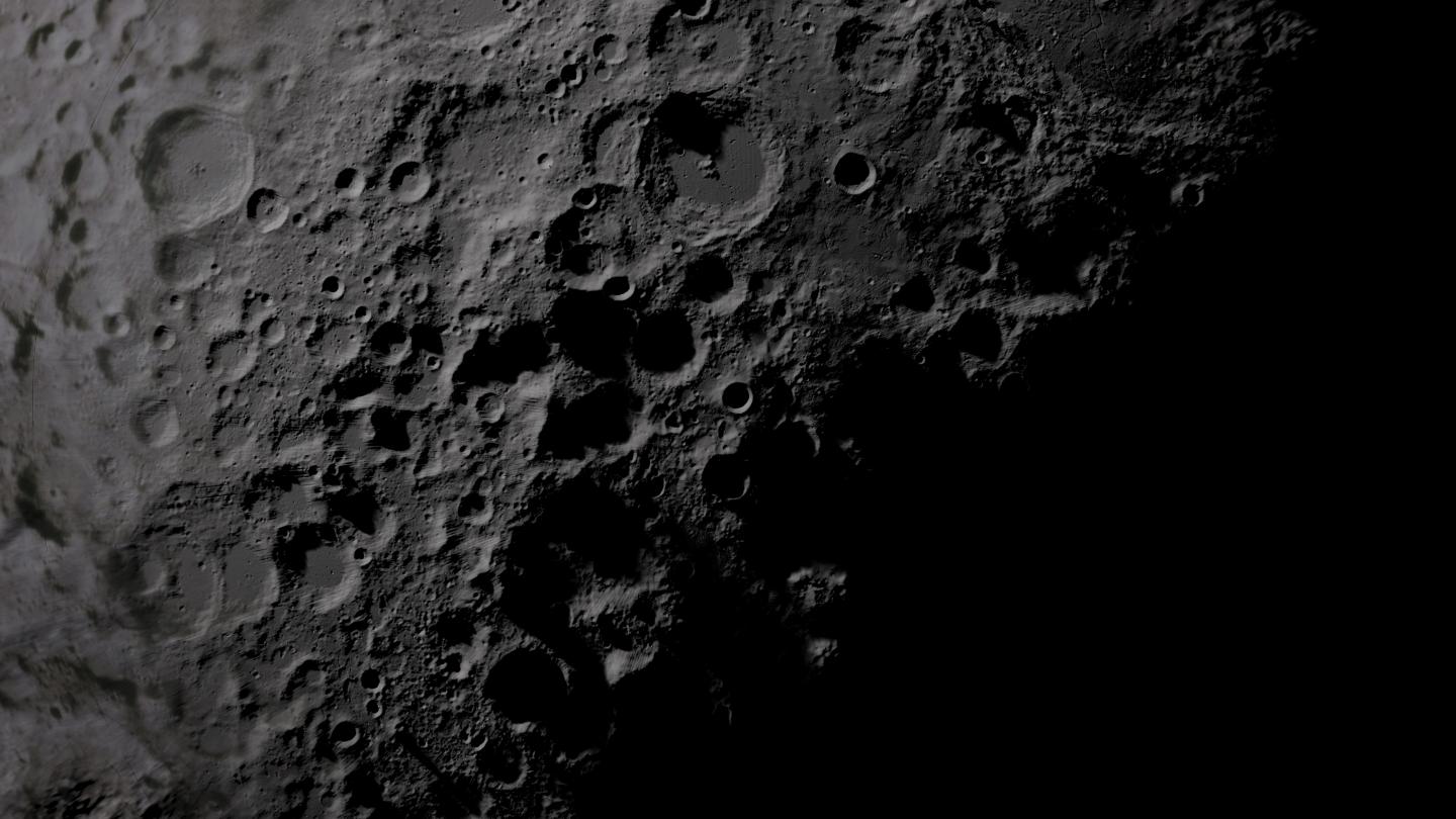 Moon South Pole