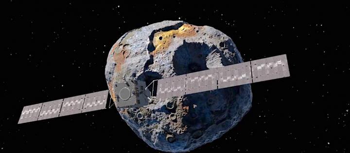 The Psyche Spacecraft Surveys Asteroid 16 Psyche