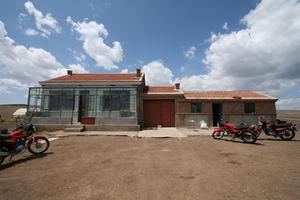 Permanent housing of Inner Mongolian pastoral families