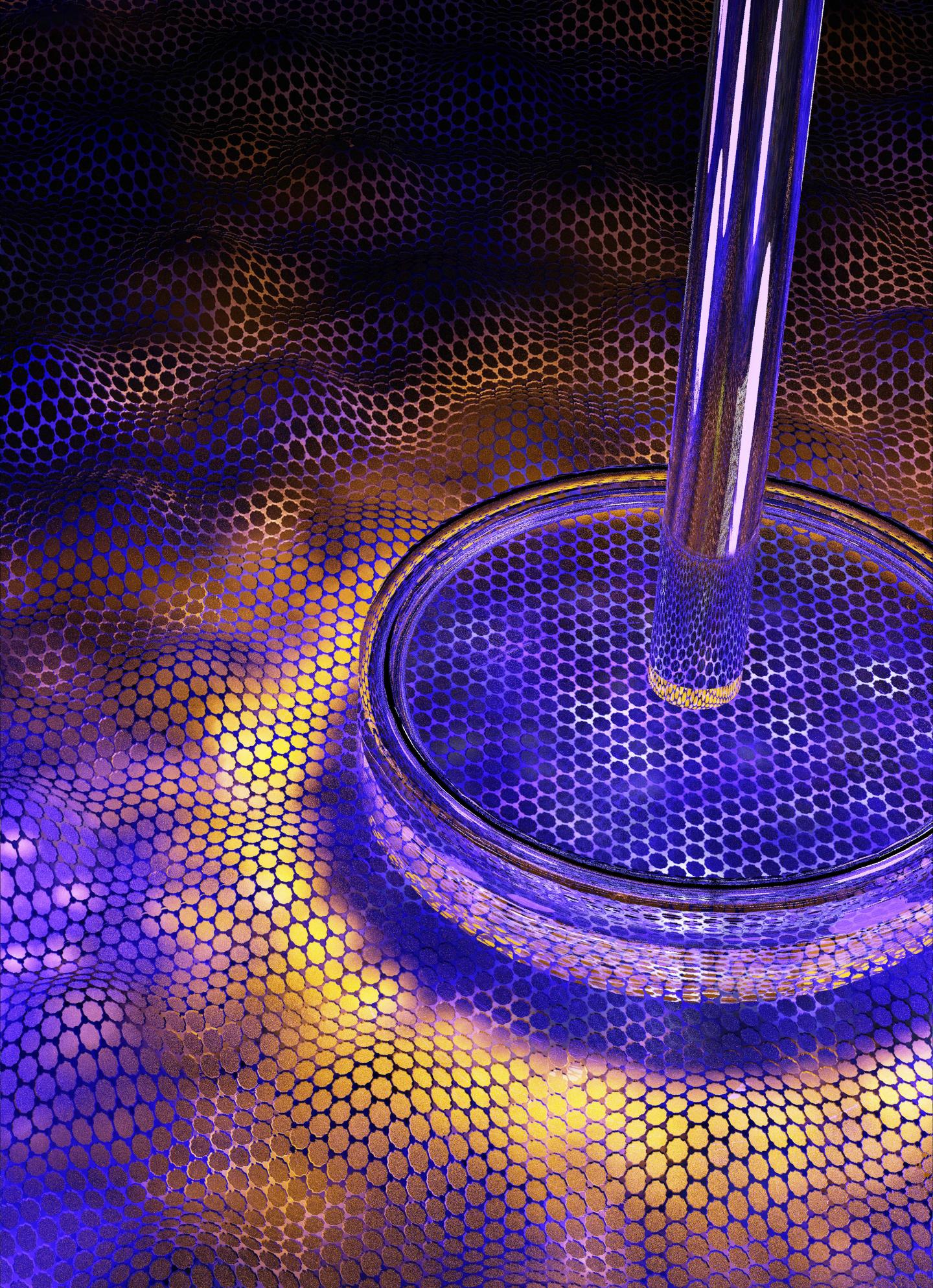 Using Pressure to Control the Properties of Graphene Transistors