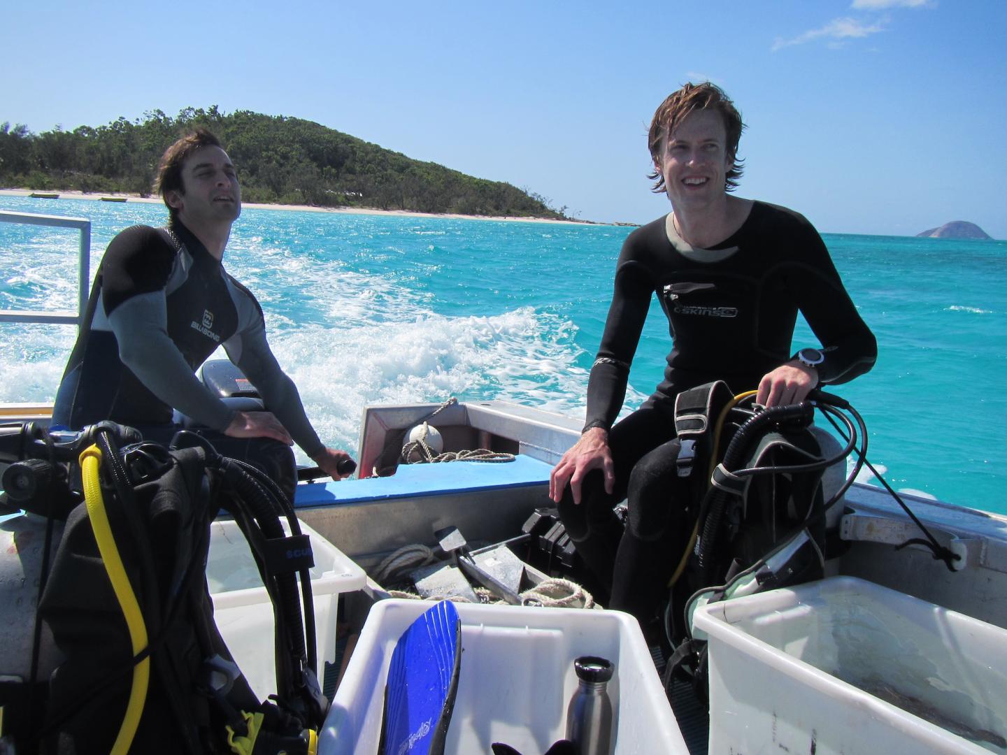 Studying Coral Reef Fish Behavior in Australia