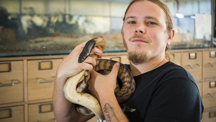 Damien Esquerre, Australian National University, and His Python