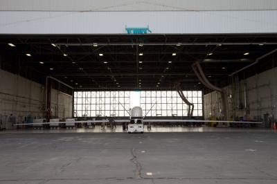 NASA's HS3 Global Hawk's Hangar-Filling Wingspan